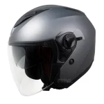 کلاه کاسکت بدون فک FLASH مدل 868 MATT TITANIUM