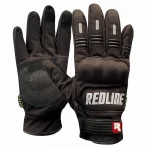 دستکش زمستانی موتورسواری REDLINE مدل Black