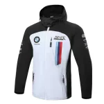 سویشرت موتورسواری SMR مدل BMW WHITE