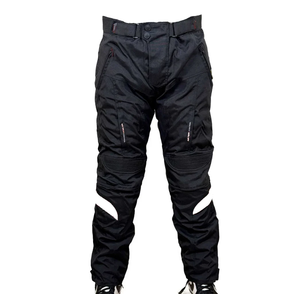 شلوار چهارفصل موتورسواری STATE مدل هایلند BLACK White