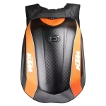 کوله پشتی موتور سواری KTM مدل CARBON BLACK ORANGE