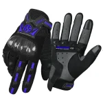 دستکش چهارفصل موتورسواری اسکایکو مدل MC20WP BLACK BLUE
