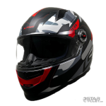 کلاه کاسکت فک ثابت LS2 مدل FF358 MATT BLACK RED GRAY