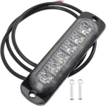 چراغ پلیسی 6 لنز قرمز آبی