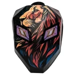 کوله پشتی موتورسواری LED دو چشمی دارای اپلیکیشن مدل BLACK LiON