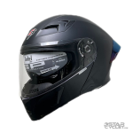 کلاه کاسکت فک متحرک steelbird مدل sba20 matt black