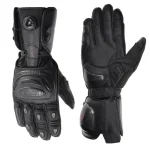 دستکش چرم زمستانی موتورسواری KOMINE مدل GK253 BLACK