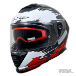 کلاه کاسکت فک ثابت LS2 مدل STORM 800-61