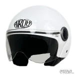 کلاه کاسکت بدون فک AIROH مدل compact WHITE