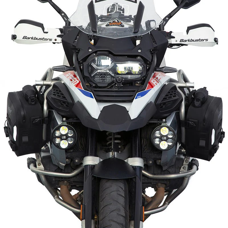 خرید کیف بغل گارد موتورسیکلت LOBOO مدل WANDERER BLACK(ایربگدار) از استارسیکلت - عکس