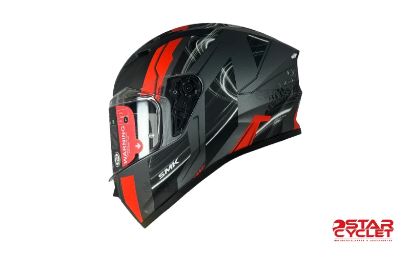 کلاه کاسکت طرحدار SMK مدل Stellar (گرافیتی خیابانی)