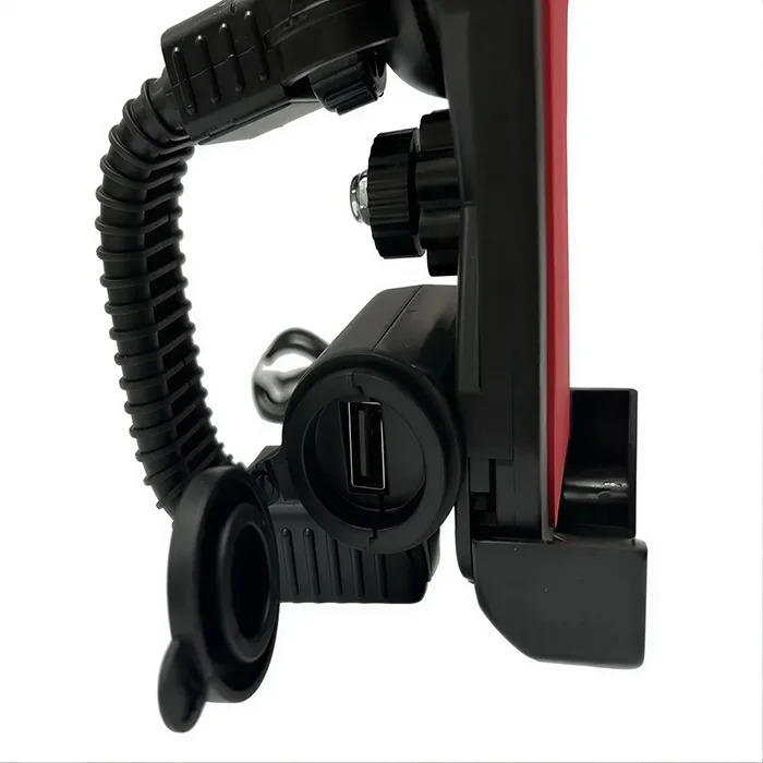 خرید هولدر موبایل زیر آینه ای شارژر دار مدل BLACK