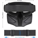 خرید فیس عینک دار مدل G1 BLACK