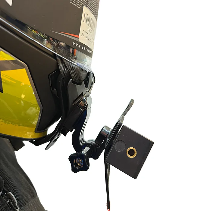 خرید هولدر کلاه کاسکت ریموت دار مدل BLACK