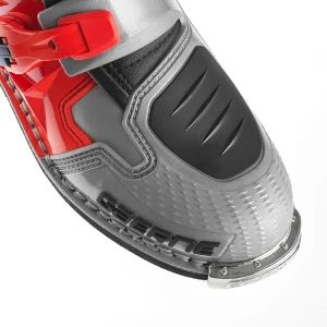 عکس روی بوت کراسی موتورسواری GAERNE مدل SG12 GRAY RED BLACK