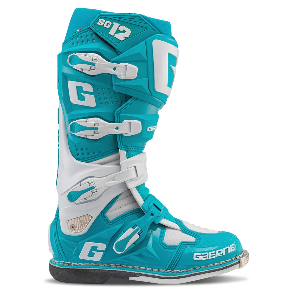 خرید بوت کراسی موتورسواری GAERNE مدل SG12 BLUE WHITE