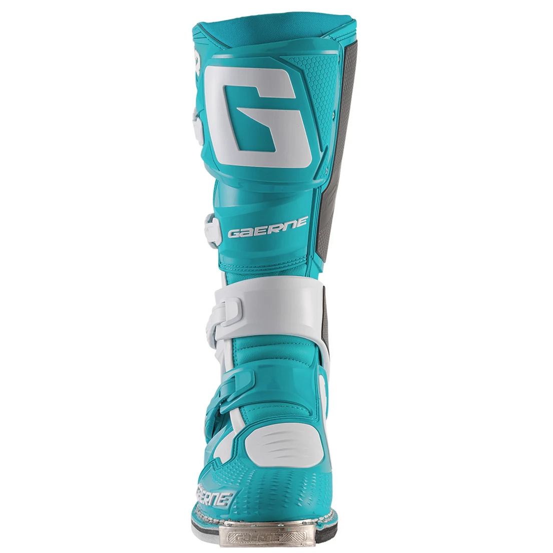 عکس بوت کراسی موتورسواری GAERNE مدل SG12 BLUE WHITE