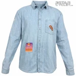 پیراهن جین موتورسواری DENIM مدل BLUE KTM