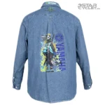 خرید پیراهن جین موتورسواری EDDIE BAUER مدل BLUE YAMAHA