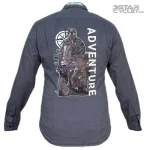 خرید پیراهن کتان موتورسواری JCREW مدل GRAY ADVENTURE