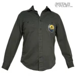 پیراهن کتان موتورسواری ST JOHNS مدل GREEN ADVENTURE