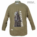 خرید پیراهن کتان موتورسواری FADED GLORY مدل GREEN ADVENTURE