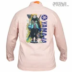 خرید پیراهن کتان موتورسواری HOLLISTER مدل PINK YAMAHA