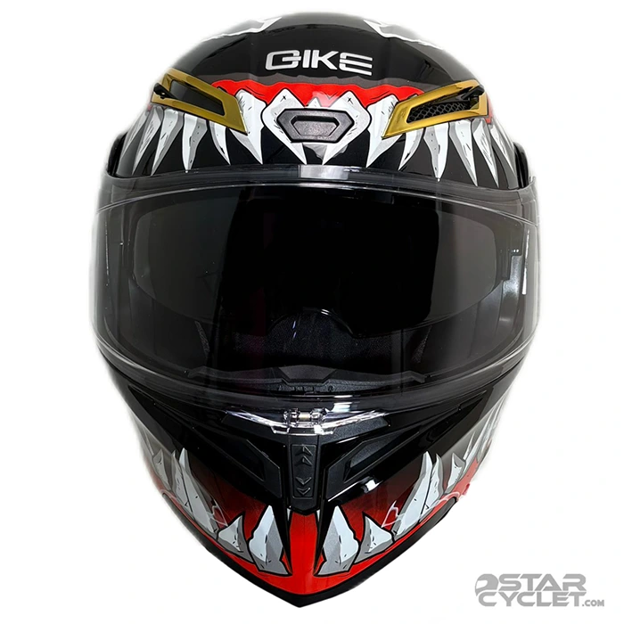 عکس کلاه کاسکت فک متحرک Qike مدل MP01 POISON