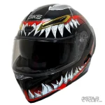 کلاه کاسکت فک متحرک Qike مدل MP01 POISON