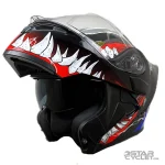 خرید کلاه کاسکت فک متحرک Qike مدل MP01 POISON