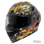 کلاه کاسکت فک متحرک Qike مدل MP01 EXORCIST