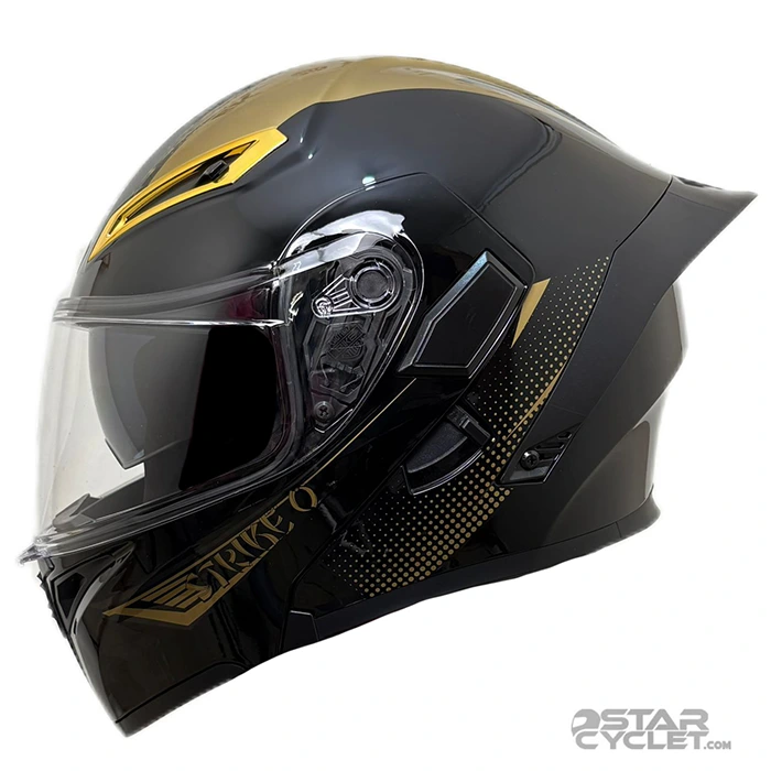 قیمت کلاه کاسکت فک متحرک Qike مدل MP01 GOLDEN NO.1