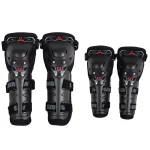 ست زانوبند و آرنج بند موتورسواری SOMAN مدل K11H11 BLACK